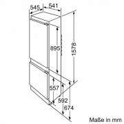 Constructa CK65643, Khlschrank integrierbar, 158 cm hoch, EEK: A+, mit 5 Jahren Garantie!