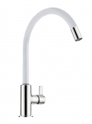 Kludi Bingo Star XS 3W Auszugsauslauf Hochdruck chrom/matt wei, 5023132