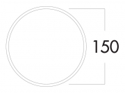 Naber COMPAIR Steel Flow SF-Klima-Blow-E 150 Mauerkasten, 4061032