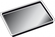 Kppersbusch ZB 1000, Backblech, emailliert