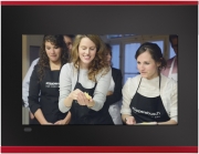 Kppersbusch CTV 6800.0 S8, 22  Einbau-TV schwarz / Hot Chilli, mit 5 Jahren Garantie!