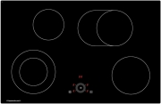 Kppersbusch KE 8330.0 SR, Elektro-Kochflche, 80 cm, rahmenlos, mit 5 Jahren Garantie!