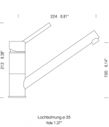 Schock SC-50 Festauslauf, Cristadur, Farbe Rouge