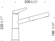 Schock SC-510 Zugauslauf, Cristadur, Farbe Alpaca