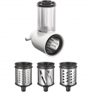 KitchenAid 5KSMVSA, Gemseschneider Aufsatz, 3 Zusatztrommeln