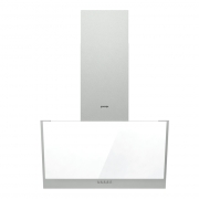 Gorenje WHI 823 E1XGW, Kopffrei-Haube, Glas wei, 80 cm, EEK: A, mit 5 Jahren Garantie!