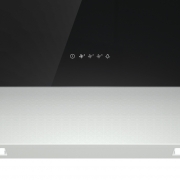 Gorenje WHI 643 E6XGB, Kopffrei-Haube, Glas schwarz, 60 cm, EEK: A, mit 5 Jahren Garantie!