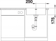 Blanco S-Style 500-IF Edelstahl Brstfinish, 523364