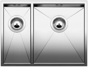 Blanco Z-Style 340/180-U Edelstahl Brstfinish, 522255