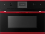 Kppersbusch CD 6350.0 S8, Kompakt-Dampfgarer schwarz / Hot Chilli, mit 5 Jahren Garantie!