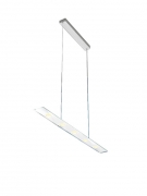 LUMICA Sun Pendel LED, Pendelleuchte Edelstahl/Glas, 110 cm, 7065007