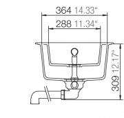 Schock Typos D-150 S A Einbau/Auflage, Inca