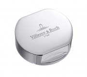 Villeroy & Boch Abdeckkappe rund fr Einzeldrehgriff, Chrom, 94052661