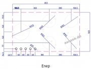 PITT by Reginox Enep Professional Gas-Modul fr Erdgasbetrieb, 5 Messing-Brenner