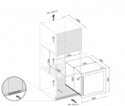 Dunavox DAB-36.80DB, Einbau-Weinkhlschrank. Mit 5 Jahren Garantie!