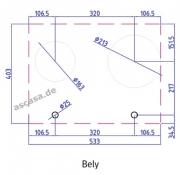 PITT by Reginox Bely Professional Gas-Modul fr Erdgasbetrieb, 2 Messing-Brenner