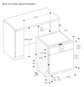 Gaggenau DI 261 112, Geschirrspler, Serie 200, Edelstahlblende, integrierbar. Mit 5 Jahren Garantie!