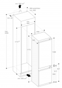 Gaggenau RB 282 204, Vario Khl- und Gefrierkombination, Serie 200. Mit 5 Jahren Garantie!
