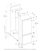 Gaggenau RB 472 304, Vario Khl- und Gefrierkombination Serie 400. Mit 5 Jahren Garantie!