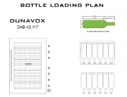 Dunavox DAB-42.117DB, Einbau-Weinkhlschrank. Mit 5 Jahren Garantie!