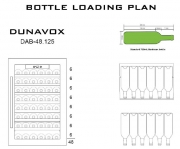 Dunavox DAB-48.125SS, Einbau-Weinkhlschrank. Mit 5 Jahren Garantie!