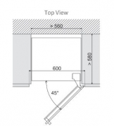 Dunavox DAB-89.215DW, Einbau-Weinkhlschrank. Mit 5 Jahren Garantie!