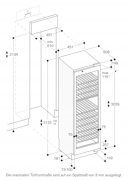 Gaggenau RW 414 364, Vario Weinklimaschrank Serie 400. Mit 5 Jahren Garantie!