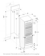 Gaggenau RW 466 364, Vario Weinklimaschrank Serie 400. Mit 5 Jahren Garantie!