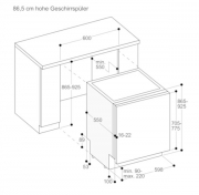 Gaggenau DF 251 161, Geschirrspler, Serie 200, voll integrierbar. Mit 5 Jahren Garantie!