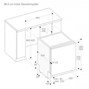 Gaggenau DF 260 165, Geschirrspler, Serie 200, voll integrierbar. Mit 5 Jahren Garantie!