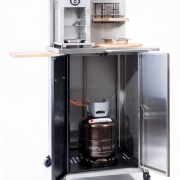 Beefer Rollwagen, Anrichte fr Beefer Grillgerte, Edelstahl *INKLUSIVE GRILLFIBEL PROJEKT 800