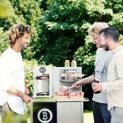 Beefer Rollwagen, Anrichte fr Beefer Grillgerte, Edelstahl *INKLUSIVE GRILLFIBEL PROJEKT 800