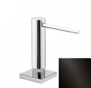 Dornbracht Einbau-Splmittelspender, mit eckiger Rosette, Dark Platium matt, 82439970-99