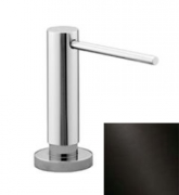 Dornbracht Einbau-Splmittelspender, mit runder Rosette, Dark Platium matt, 82434970-99