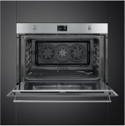 SMEG SFP9395X1 Einbaubackofen Multifunktion, 90 cm, Edelstahlfront, Energieeffizienzklasse A+, mit 5 Jahren Garantie!