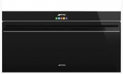 SMEG SFPR9604NX Einbaubackofen Multifunktion, 90 cm, Schwarzglasfront, Energieeffizienzklasse A+, mit 5 Jahren Garantie!