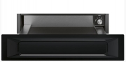 Smeg CPR915N Wrmeschublade, 15cm, Schwarz, Designlinie Victoria, mit 5 Jahren Garantie!
