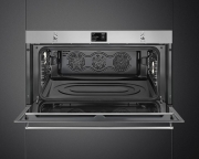 SMEG SFPR9395X Einbaubackofen Multifunktion, 90 cm, Edelstahlfront, Energieeffizienzklasse A+, mit 5 Jahren Garantie!