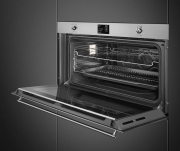 SMEG SFPR9395X Einbaubackofen Multifunktion, 90 cm, Edelstahlfront, Energieeffizienzklasse A+, mit 5 Jahren Garantie!