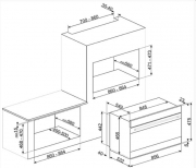 SMEG SFPR9395X Einbaubackofen Multifunktion, 90 cm, Edelstahlfront, Energieeffizienzklasse A+, mit 5 Jahren Garantie!