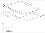 SMEG SI1F7845B Induktionskochfeld, 78cm, mit 5 Jahren Garantie!