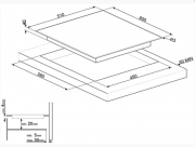 SMEG SI364B Induktionskochfeld, 60cm, mit 5 Jahren Garantie!