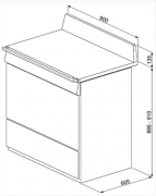 SMEG TR90PD9 Kochzentrum, Victoria Design, Creme, 90 cm, mit 5 Jahren Garantie!