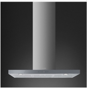 Smeg KS905SXE2 Dekorinselhaube Silberglas/Edelstahl, 90 cm, mit 5 Jahren Garantie!