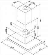 Smeg KI905NXE2 Dekorinselhaube Edelstahl, 90 cm, mit 5 Jahren Garantie!