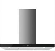 Smeg KS905NXE2 Dekorinselhaube Schwarzglas/Edelstahl, 90 cm, mit 5 Jahren Garantie!