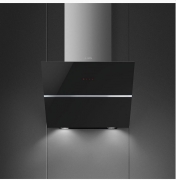 Smeg KCV60NE2 Wandhaube Edelstahl/Schwarzglas, 60 cm, mit 5 Jahren Garantie!