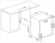SMEG STL66338LDE Einbau-Geschirrspler, 60x86 cm, Energieeffizienzklasse A+++, mit 5 Jahren Garantie!