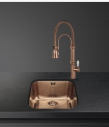 SMEG UM45RA2 Einbausple-Unterbau, Eloxierung in Kupfer, 40cm, reversibel