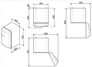 SMEG FAB5LSV Standkhlschrank Minibar, Polarsilber Metallic, Linksanschlag, EEK: D, mit 5 Jahren Garantie!